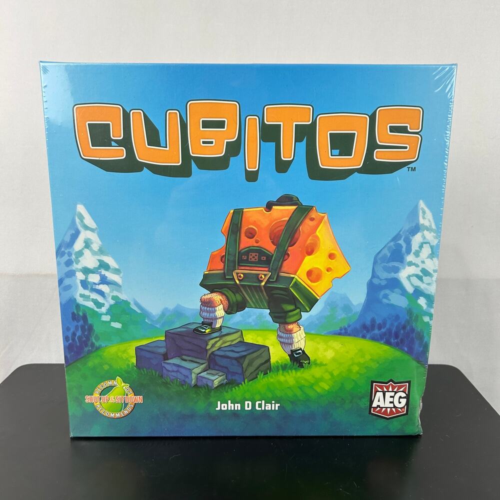 Cubitos AEG Push Your Luck Dice Building Racing Game Strategy Game 729220070845